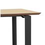 Voir la diapositive 5 : Paris Prix Bureau Design  Ribaila  130cm Naturel & Noir