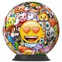 RAVENSBURGER Puzzle 3D Ball 72 pièces - Emoji