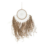 Paris Prix Attrape-Rêves Déco en Raphia  Franges  65cm Naturel