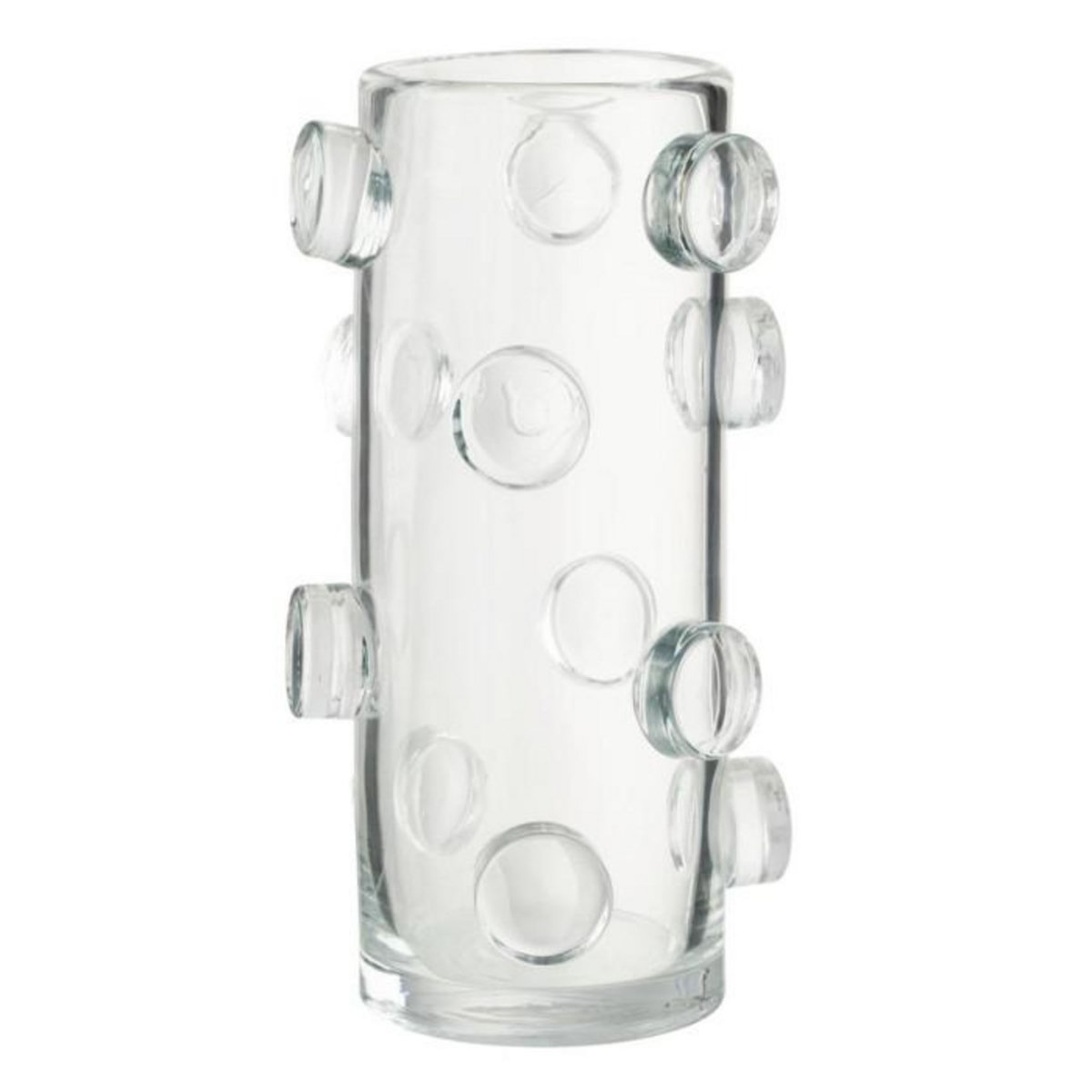 Paris Prix Vase Design en Verre  Pebbles  36cm Transparent