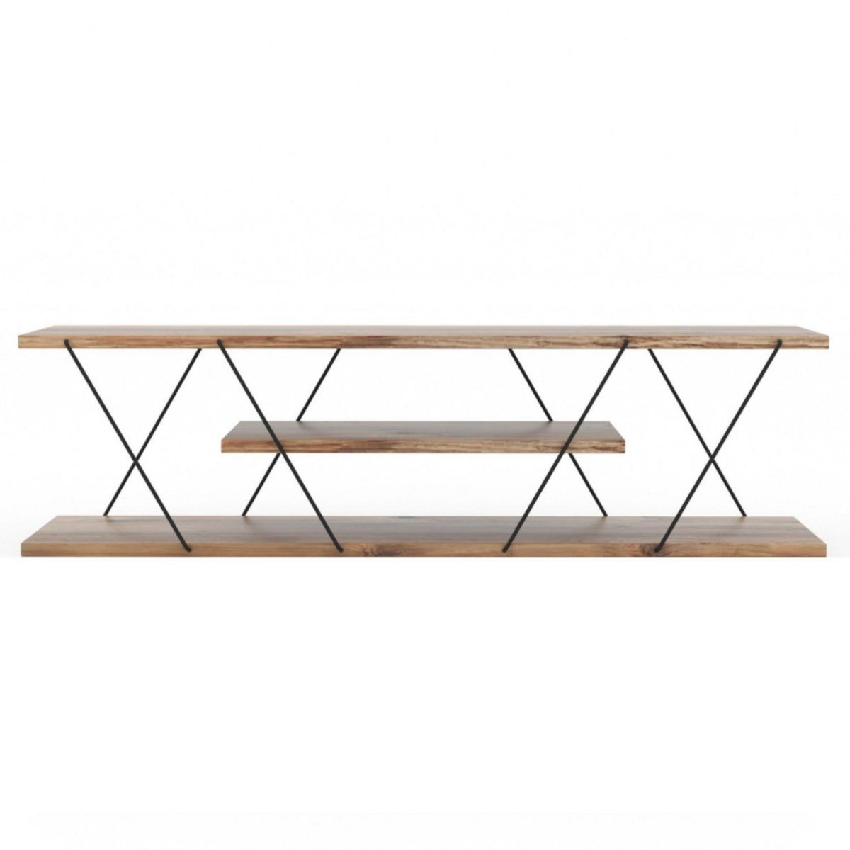 CONCEPT USINE Meuble tv design avec étagère HAMAR