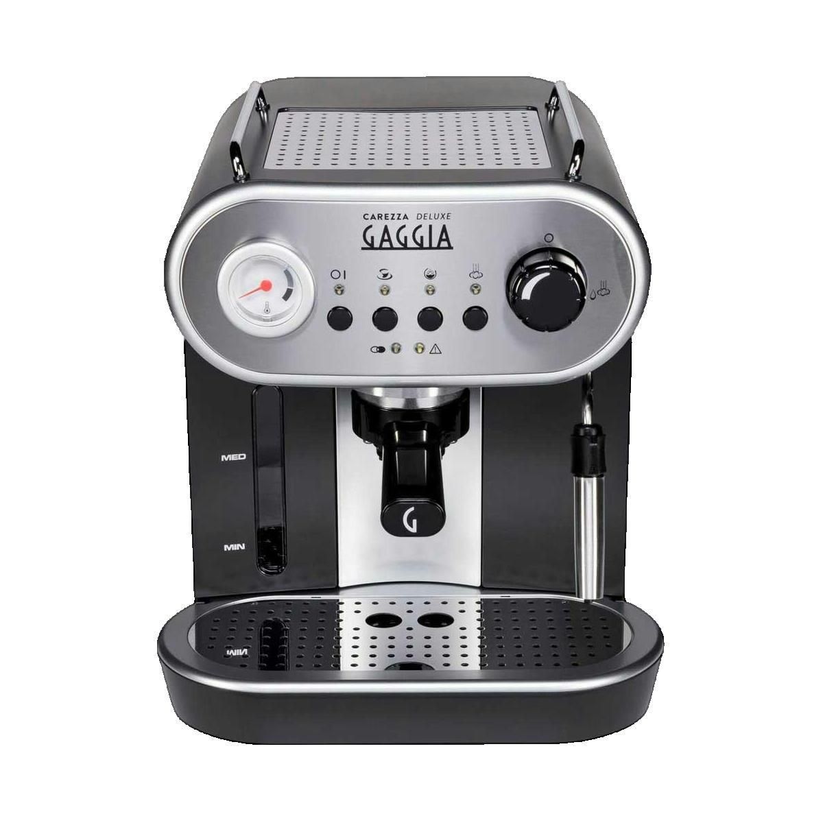 GAGGENAU Machine à expresso Gaggia Carezza Deluxe 15 bars 1,4 L noire