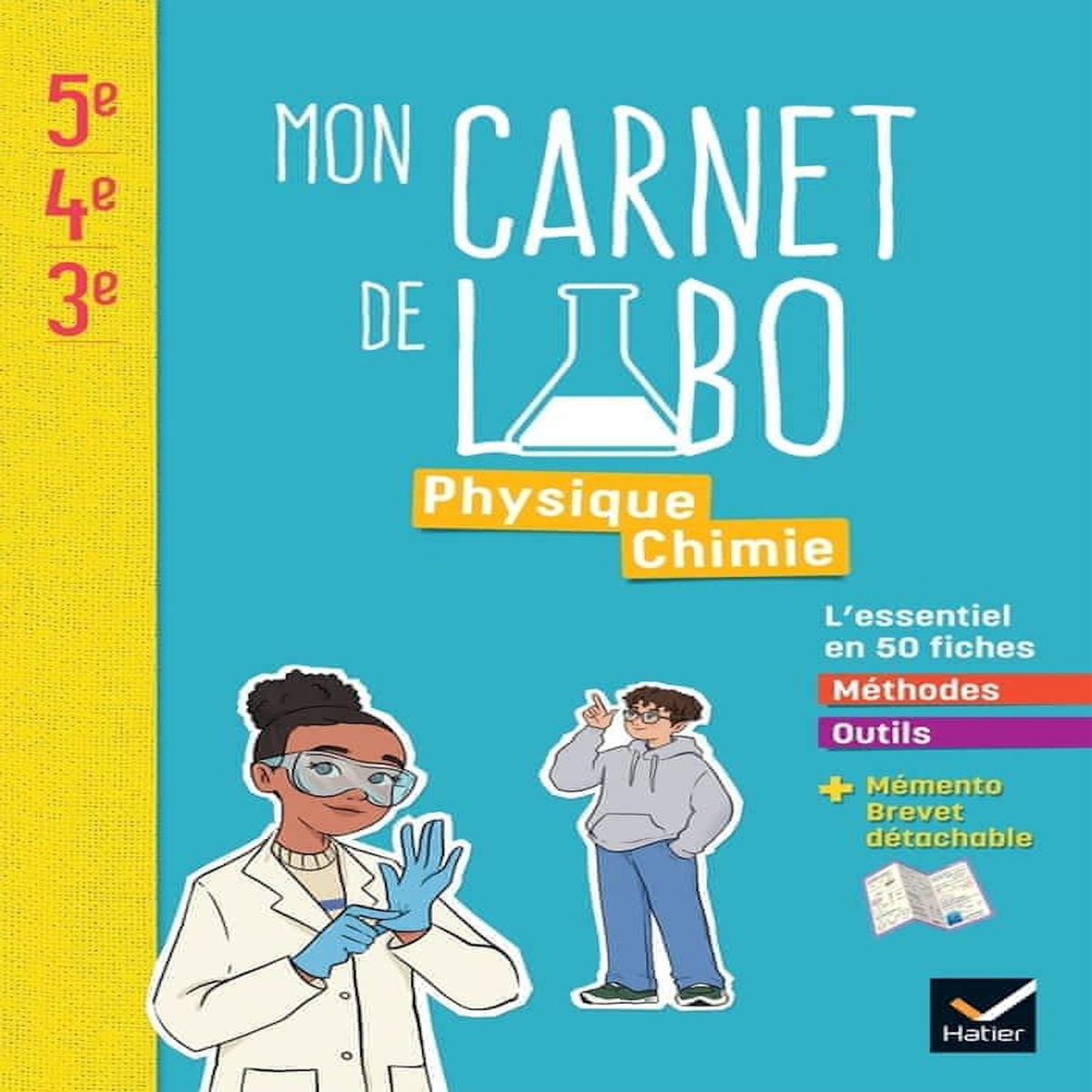 MON CARNET DE LABO PHYSIQUE CHIMIE 5E-4E-3E, Daujean Christophe