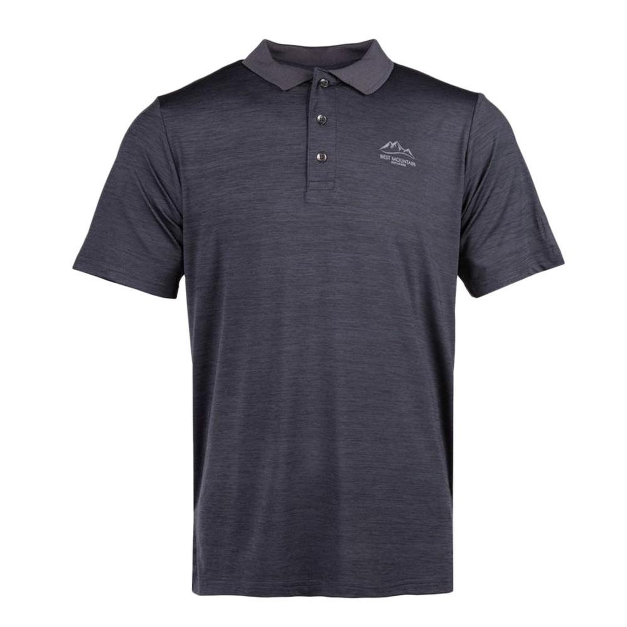 Best Mountain Polo  Foncé Homme Best Mountain RANDO 107. Coloris disponibles : Gris