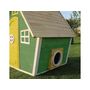 Voir la diapositive 3 : EXIT TOYS Maisonnette en bois pour enfants Fantasia 100 Vert - Exit Toys