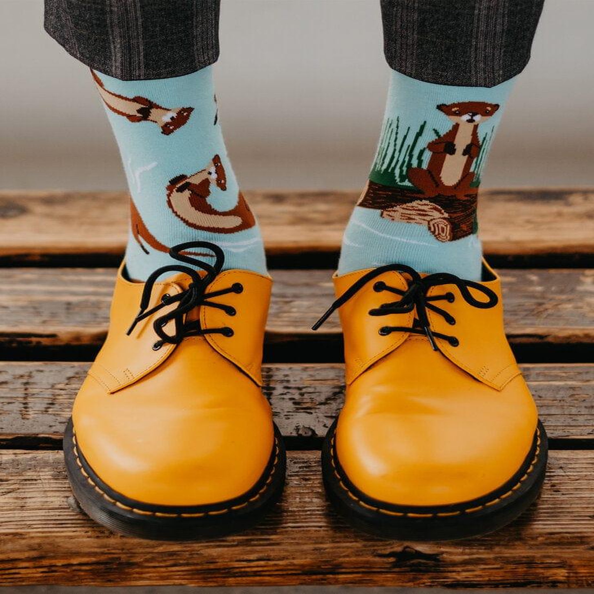 Voir la diapositive 5 : DEDOLES Chaussettes dedoles loutres