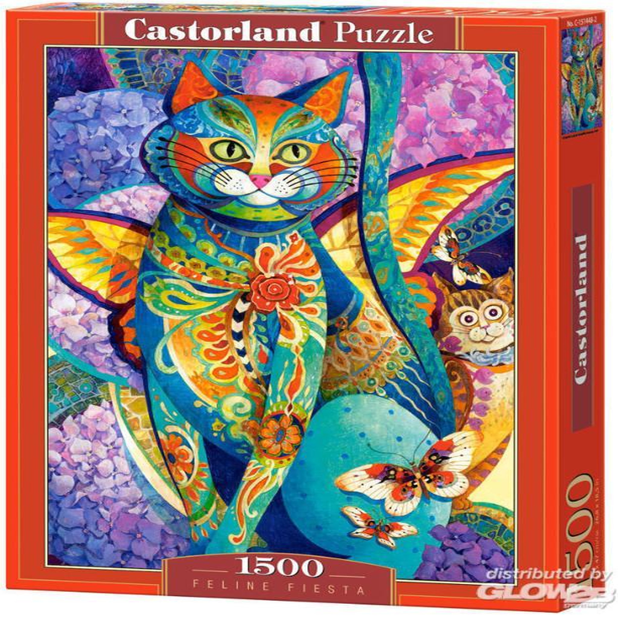 Voir la diapositive 3 : Castorland Puzzle 1500 pièces : Feline Fiesta