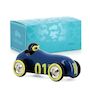 Voir la diapositive 2 : Vilac Voiture en bois Old sport Compet - Bleu noir