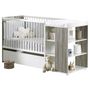 Voir la diapositive 4 : BABY PRICE Lit bébé combiné 60 x120 cm évolutif en 90 x190 cm SLEEPY/FLO