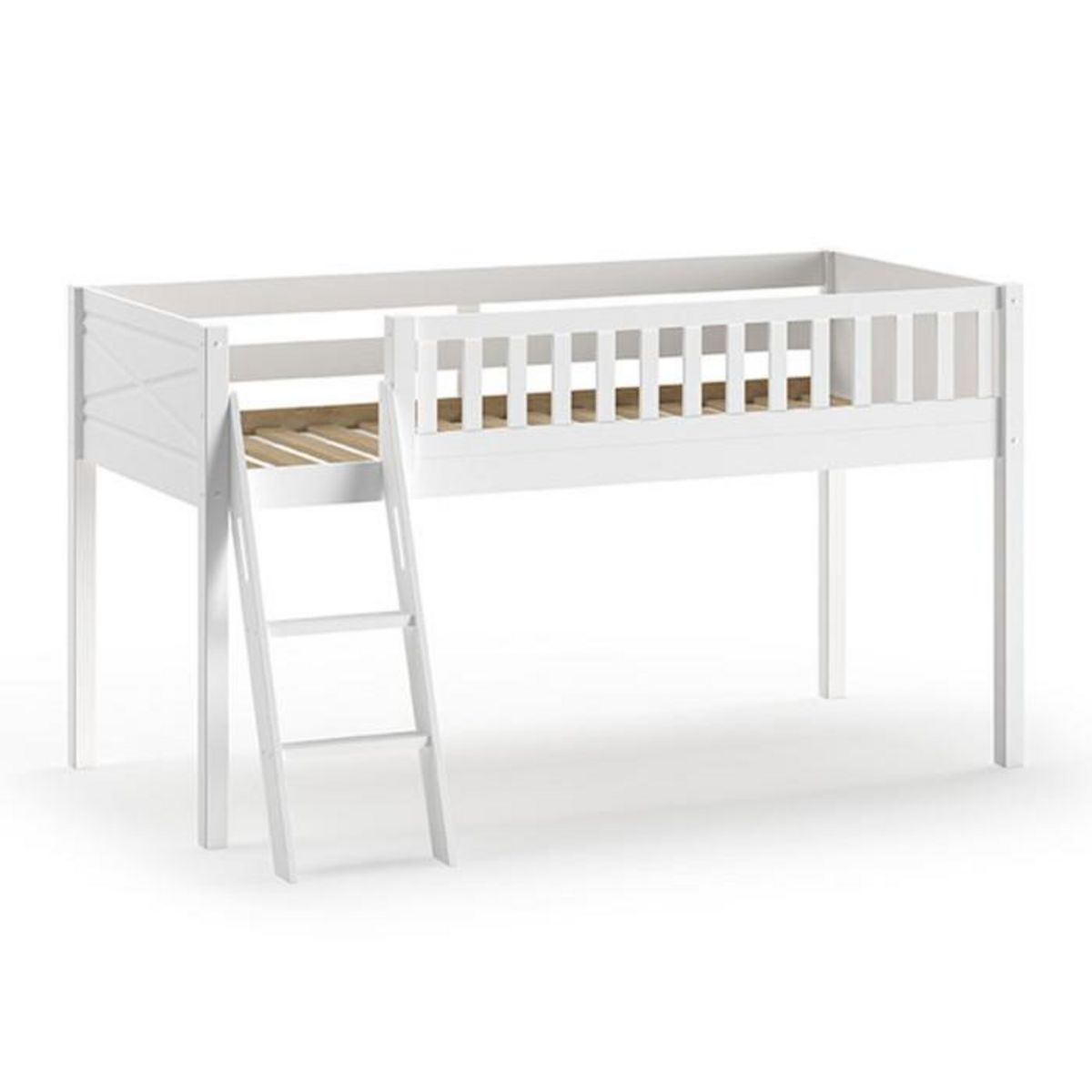 Paris Prix Lit Enfant Tente & 3 Pochettes  Scott Birdy  90x200cm Blanc