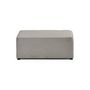 Voir la diapositive 6 : BEST MOBILIER Topaze - pouf - en tissu bouclette
