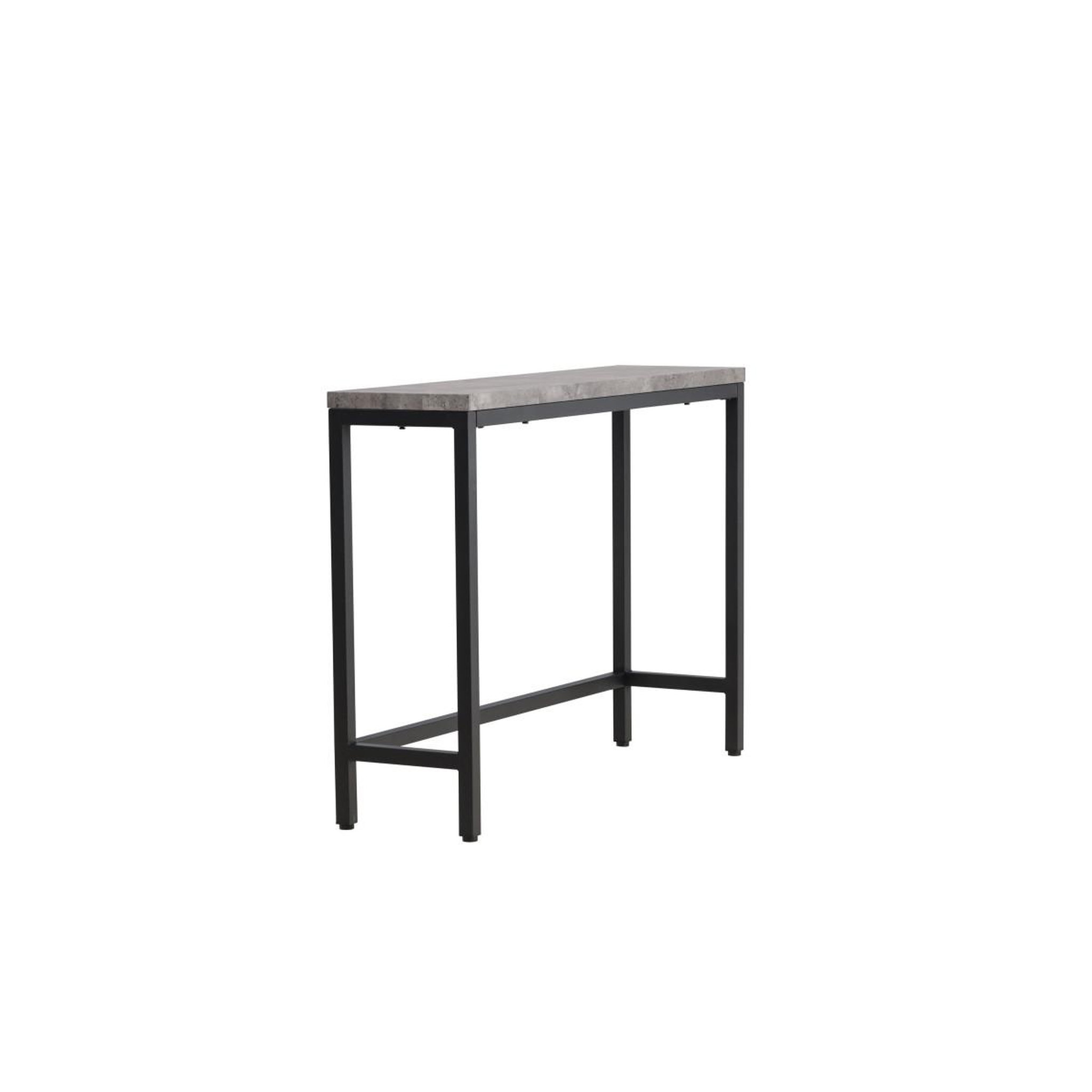 Voir la diapositive 4 : Paris Prix Console design  rise  110cm gris & noir