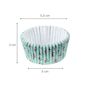 Voir la diapositive 3 : ZENKER Lot comprenant 50 moules à muffins papier vintage, 1 spatule Zenker et 2 bols à mixer en inox Fackelmann
