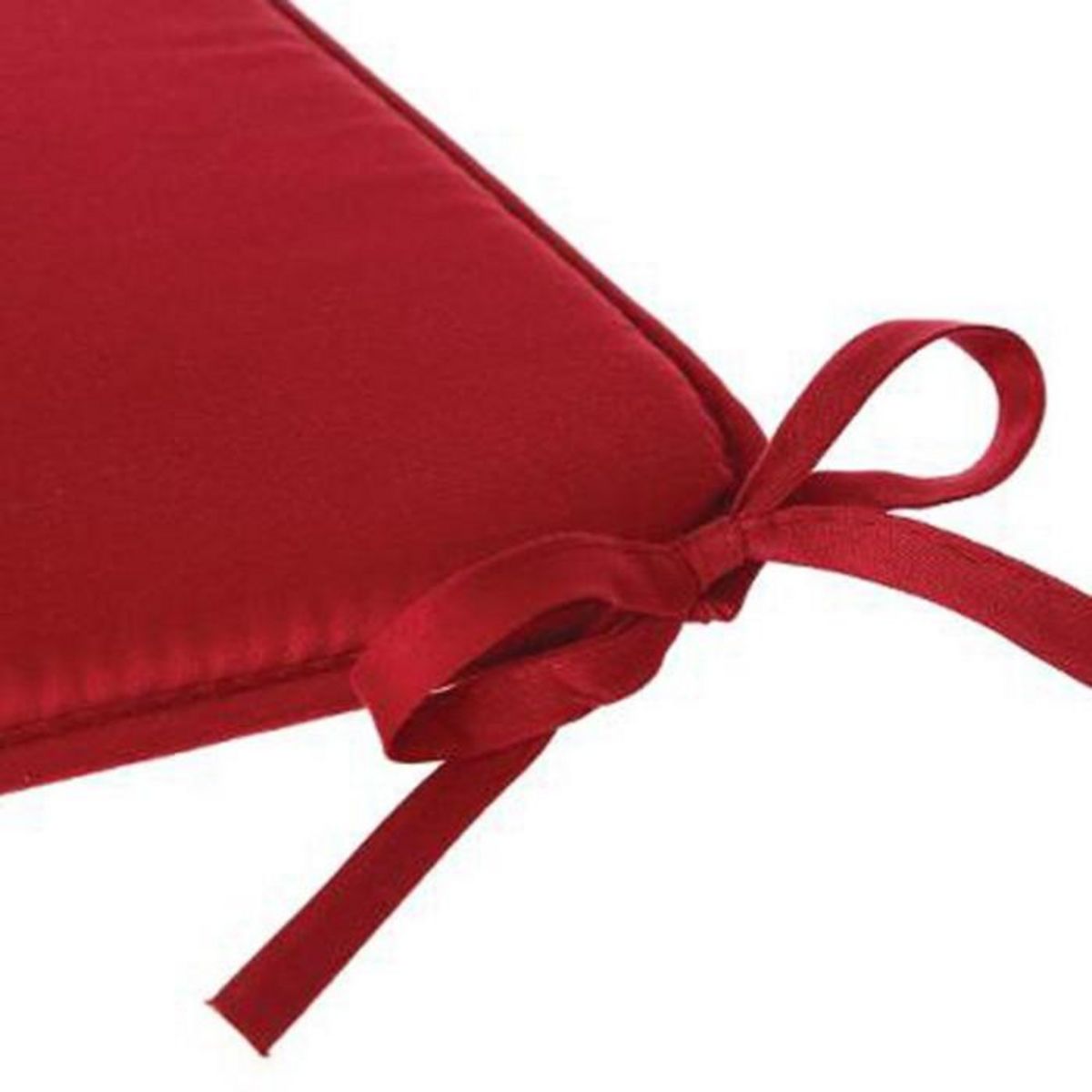 ATMOSPHERA Galette de Chaise  Micro  39x39cm Rouge