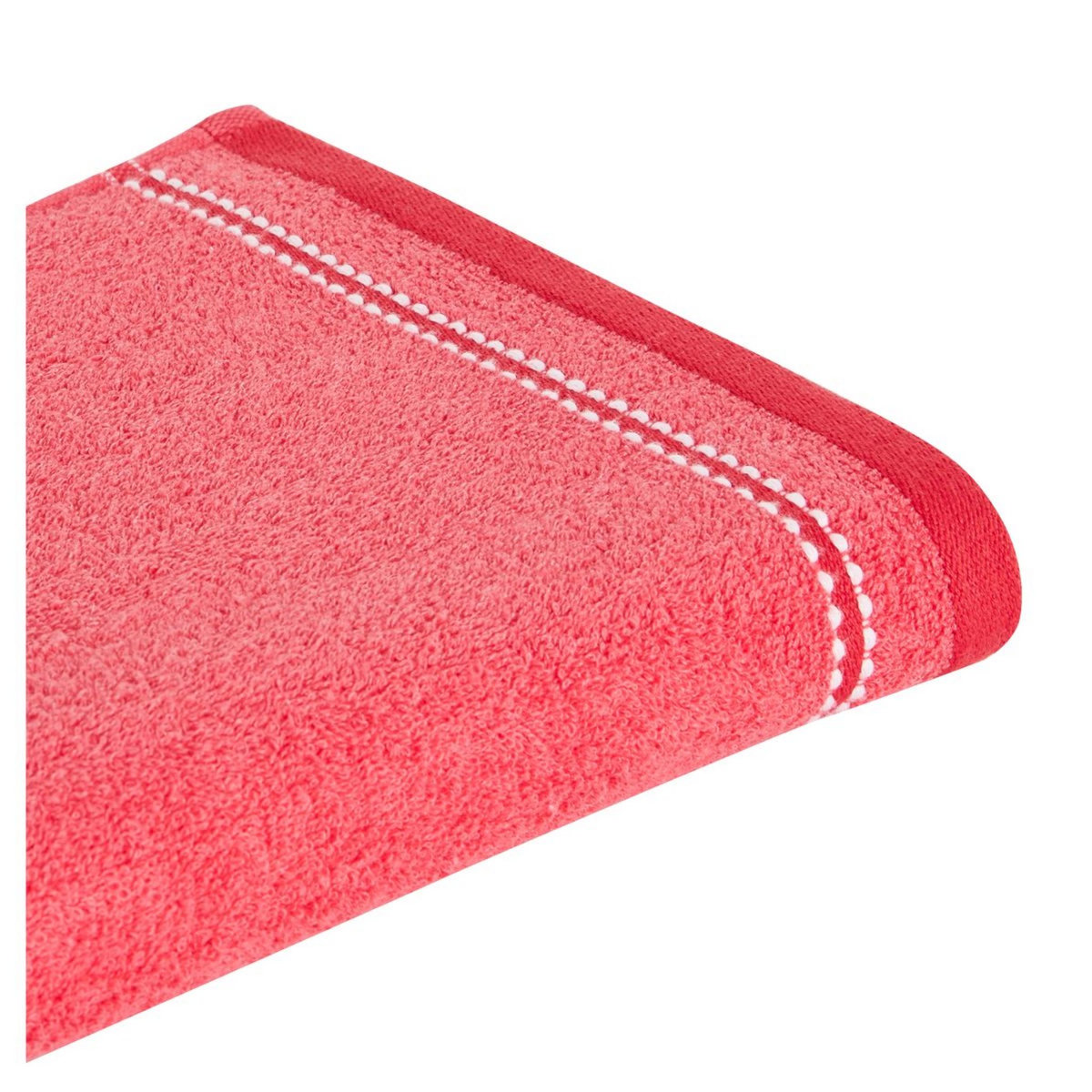 ACTUEL Serviette de toilette fantaisie en coton 450GSM