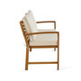 Voir la diapositive 6 : BEST MOBILIER Kaili – salon de jardin en bois massif d'acacia - 4 places – coussins beige