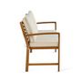 Voir la diapositive 6 : BEST MOBILIER Kaili – salon de jardin en bois massif d'acacia - 4 places – coussins beige