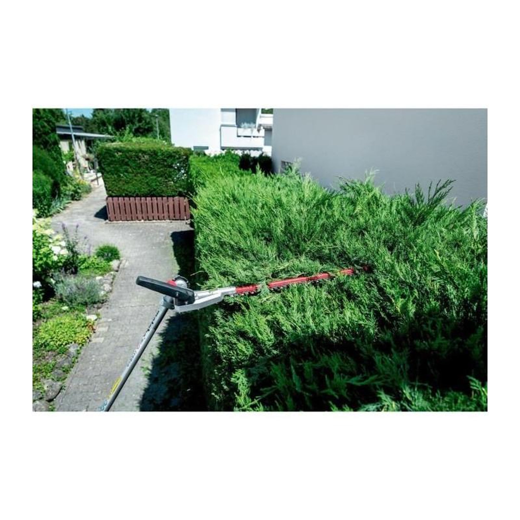 Voir la diapositive 5 : METABO Fourreau de protection pour taille-haie - METABO - MA-HS 50 - 18 V - Coupe haute précision - Fixation rapide