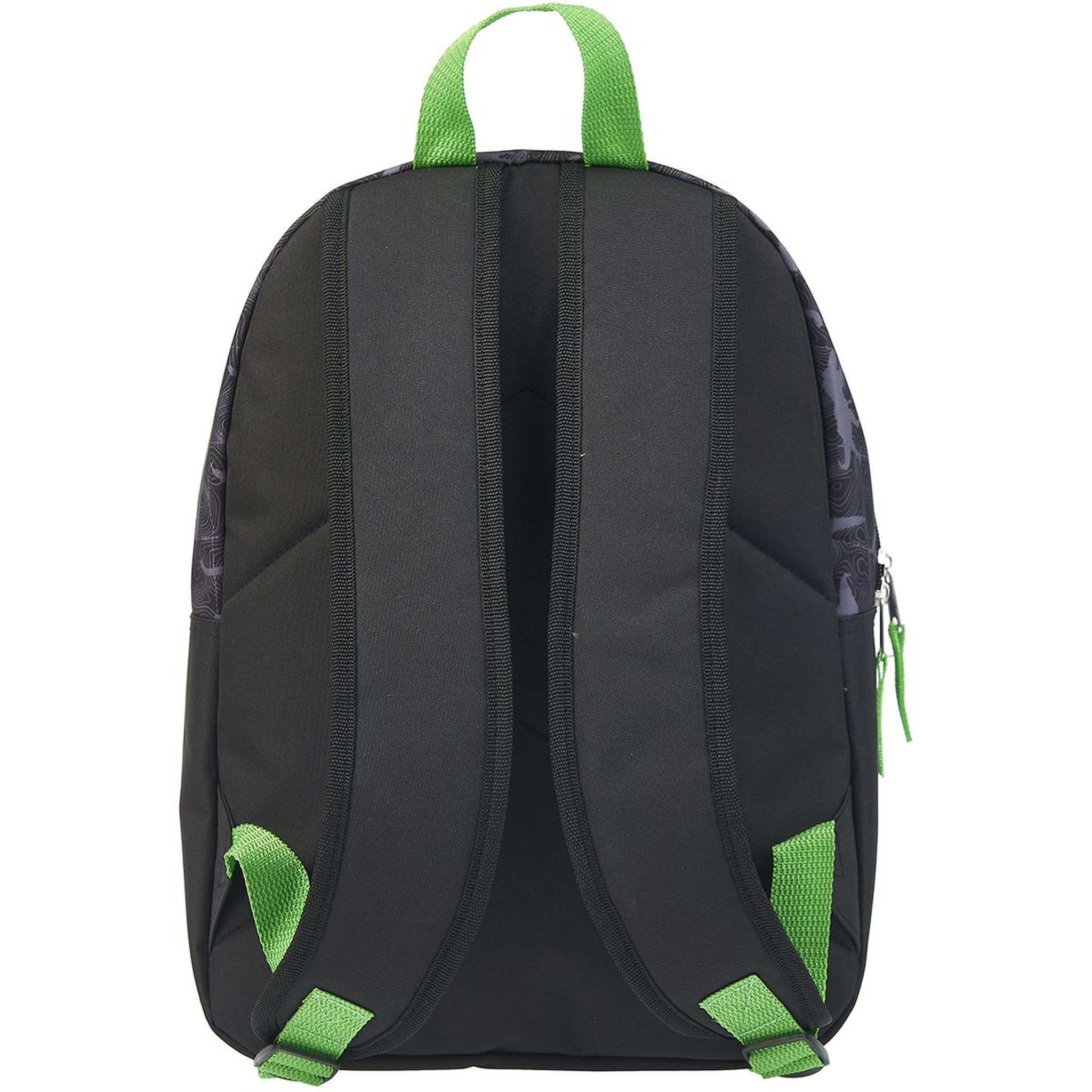 Voir la diapositive 6 : Sac à dos 2 compartiments noir et vert JURASSIC WORLD
