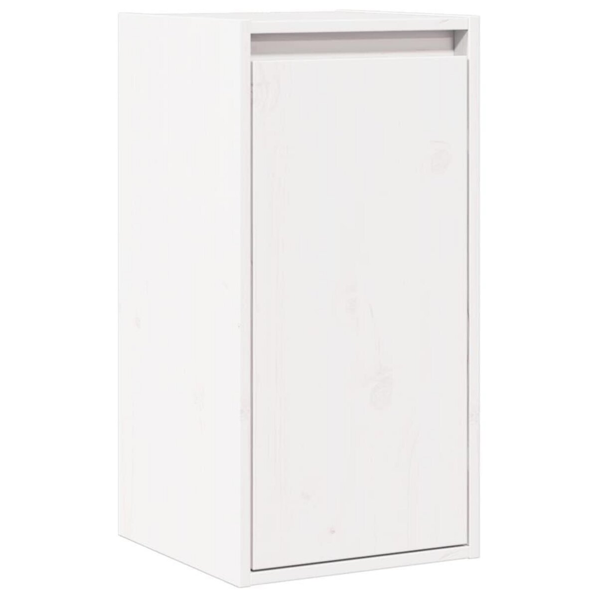 VIDAXL Armoire murale Blanc 30x30x60 cm Bois de pin massif