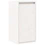 Voir la diapositive 2 : VIDAXL Armoire murale Blanc 30x30x60 cm Bois de pin massif