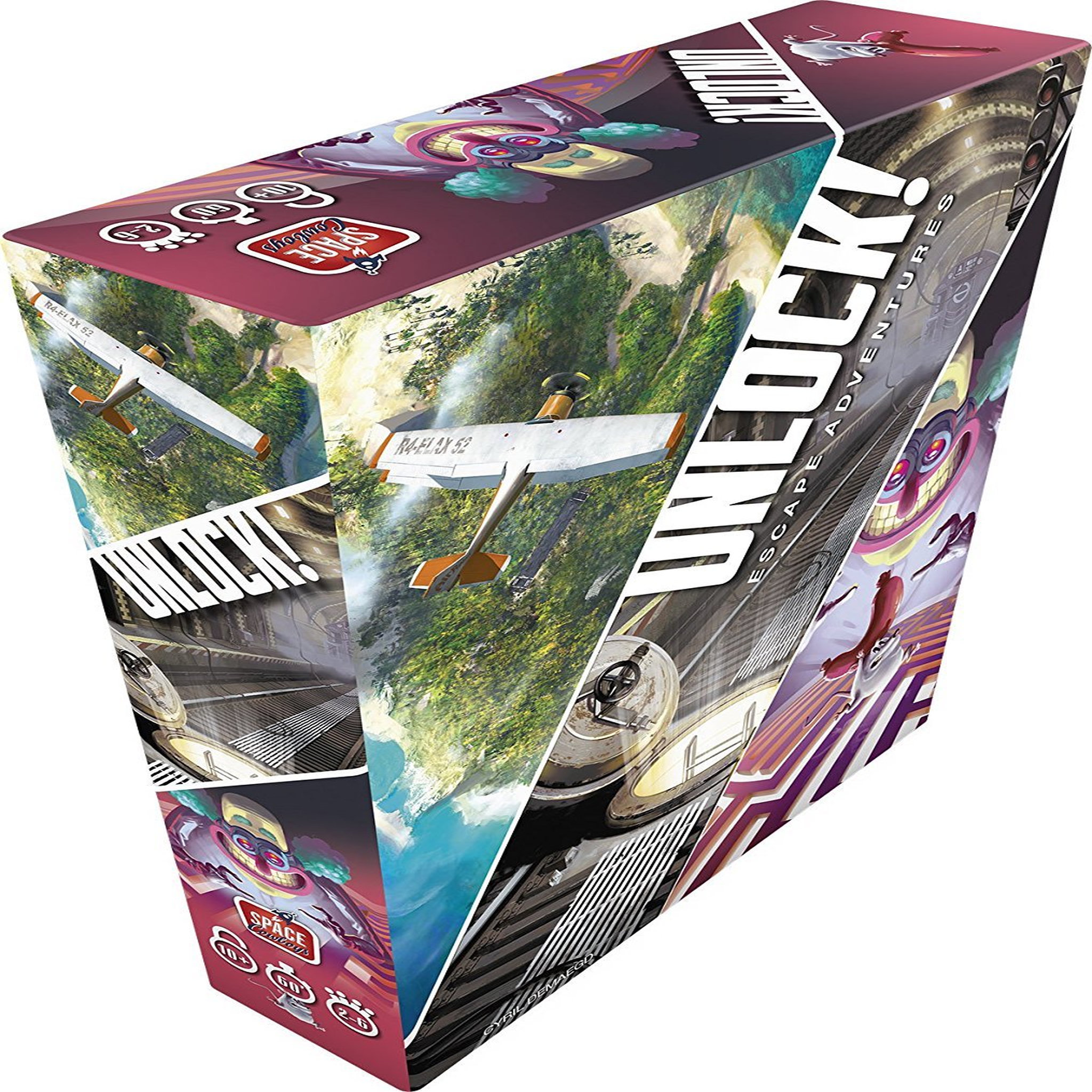 Voir la diapositive 2 : ASMODEE ASM Jeu UNLOCK ! Escape adventures