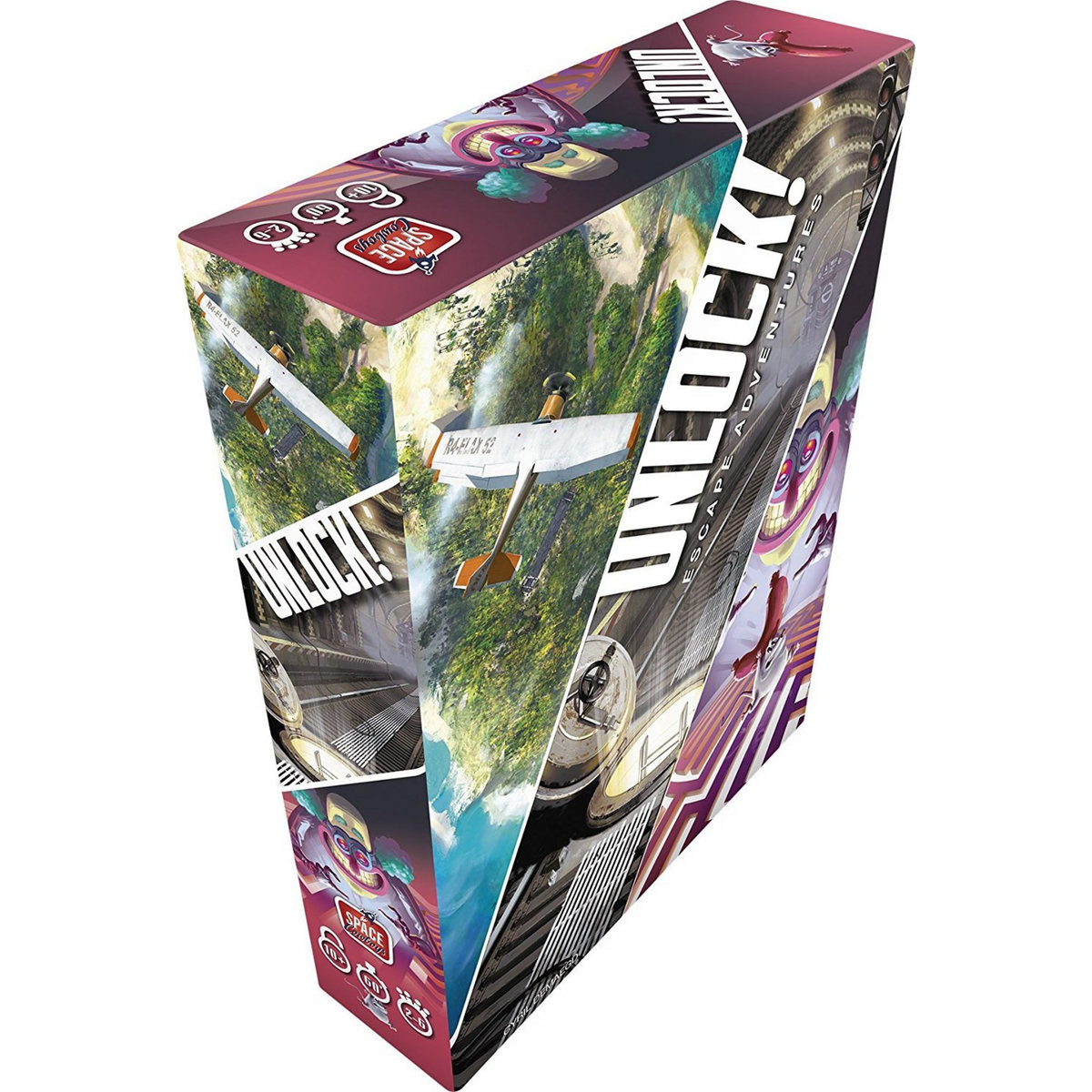 ASMODEE ASM Jeu UNLOCK ! Escape adventures