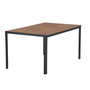 Voir la diapositive 1 : Paris Prix Table de Jardin  Break  150cm Noir & Naturel