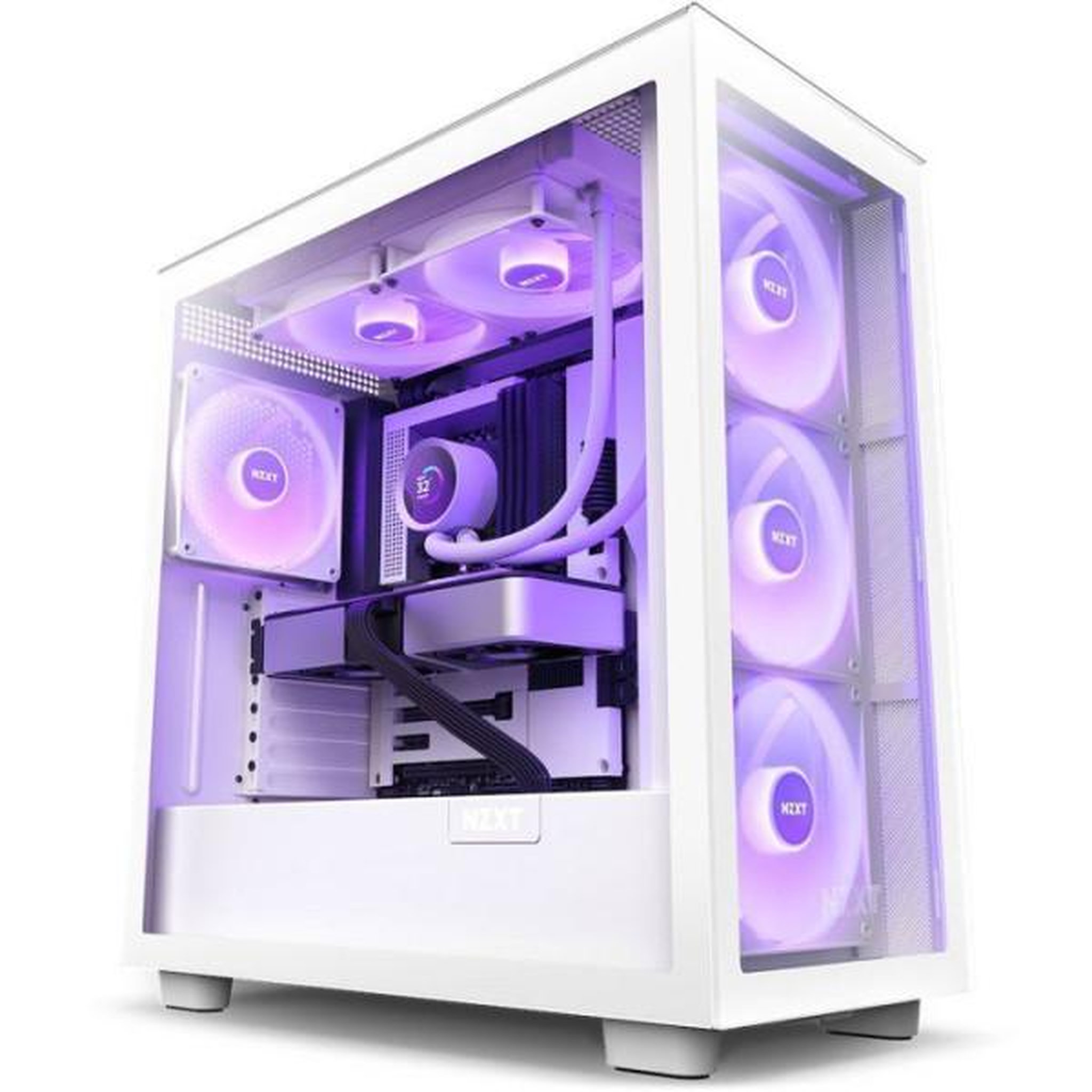 Voir la diapositive 6 : NZXT NZXT - Kraken 280 RGB White - Watercooling AIO RGB - Ventilateur 280 mm