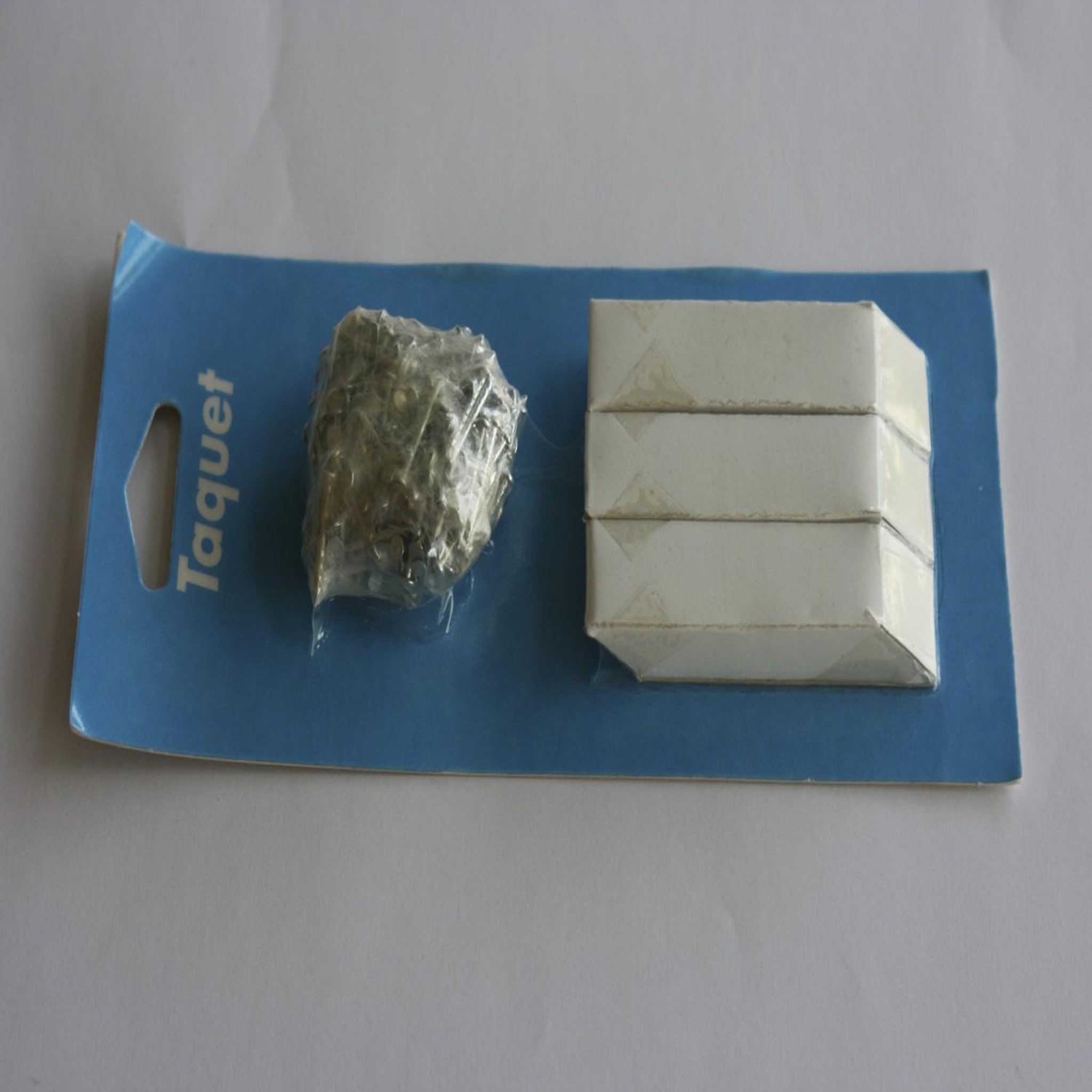 CENTRALE BRICO 8 taquets d'assemblage blanc, L.3.5 x l.3 cm