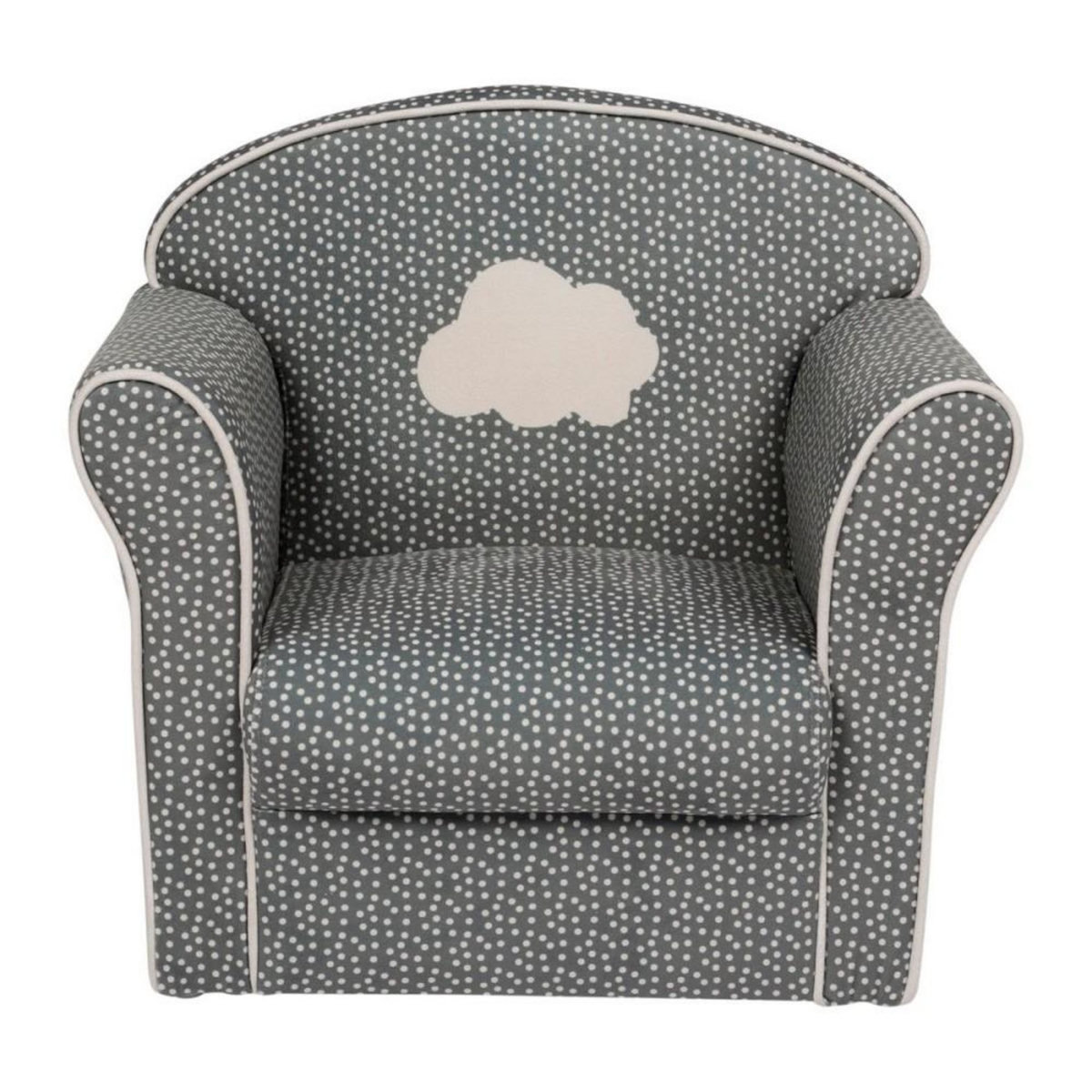 OSTARIA Fauteuil Nuage gris pour enfant