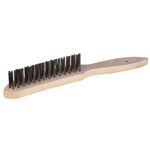 OUTIFRANCE Brosse à fils en  V  acier 295 x 145 x 35 mm