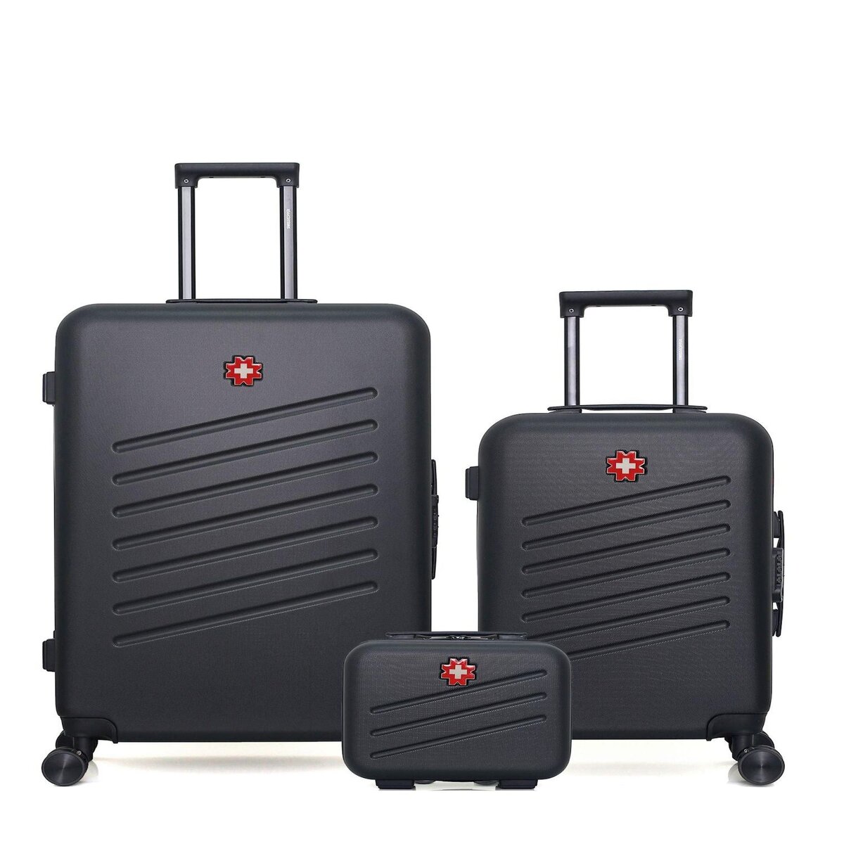 SWISS KOPPER SWISS KOPPER - LOT DE 3 - Valises grand format, cabine et vanity ZURICH