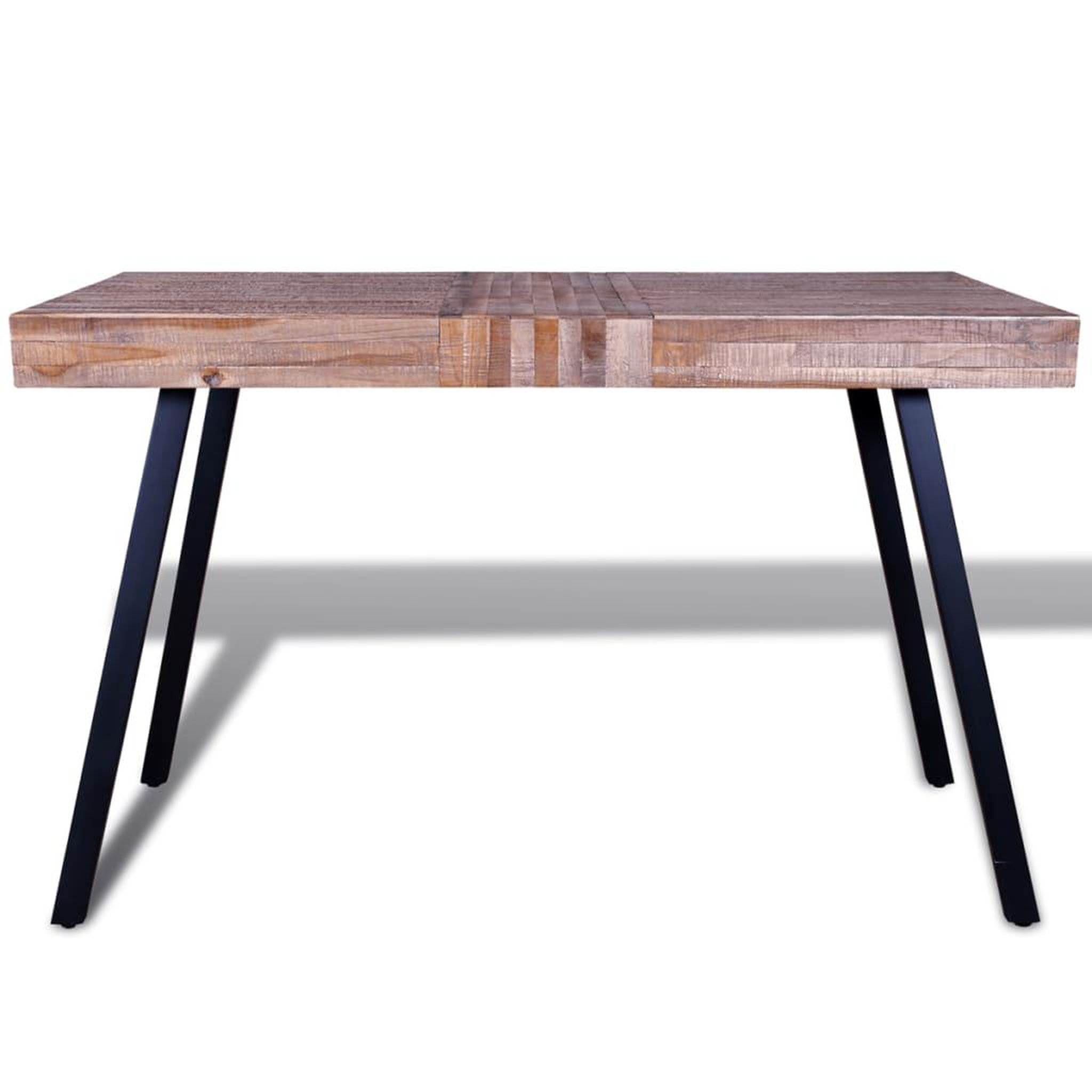 Voir la diapositive 5 : VIDAXL Table Teck recycle
