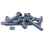 Voir la diapositive 5 :  Boulon poêlier zingué Vissal Ø 6x30mm  lot de 12 boulons