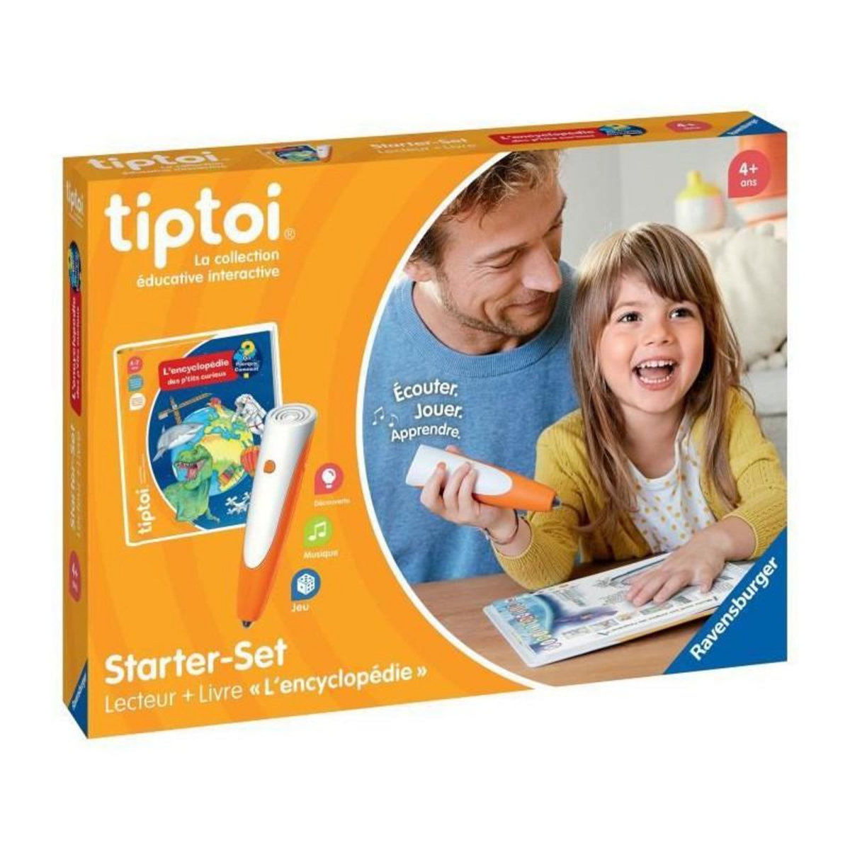 RAVENSBURGER Ravensburger-tiptoi Starter Encyclo-4005556001767-A partir de 4 ans
