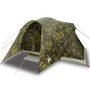 Voir la diapositive 2 : VIDAXL Tente familiale a dome 6 personnes camouflage impermeable