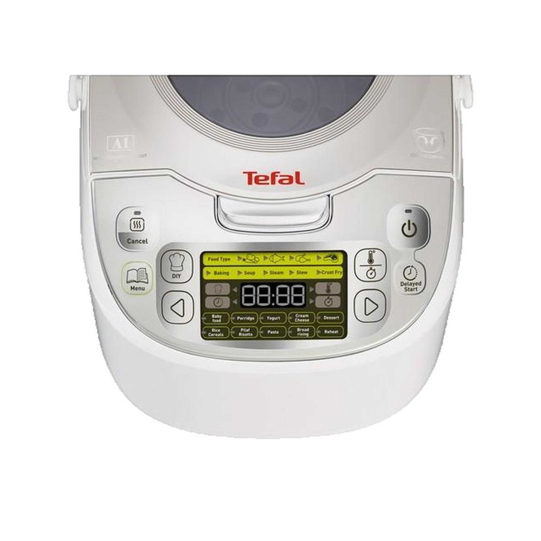 Voir la diapositive 3 : TEFAL Multicuiseur Tefal RK8121 Argent et Blanc 5 litres