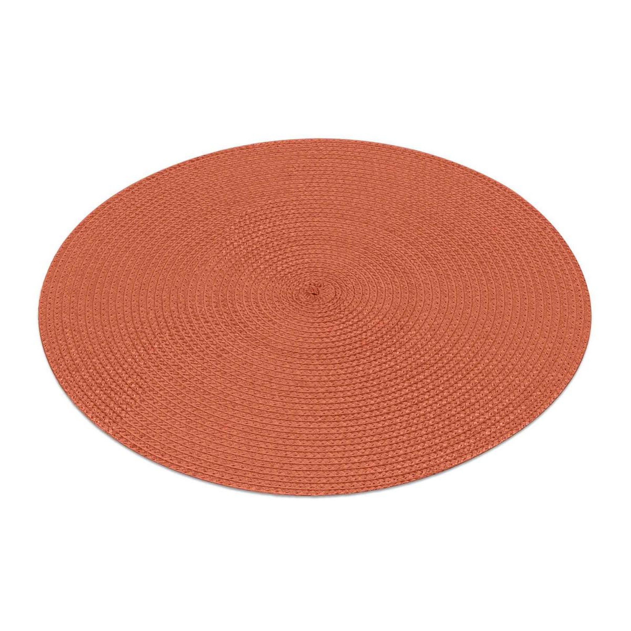 Douceur d'Intérieur Set de table uni  zebulon  35cm terracotta