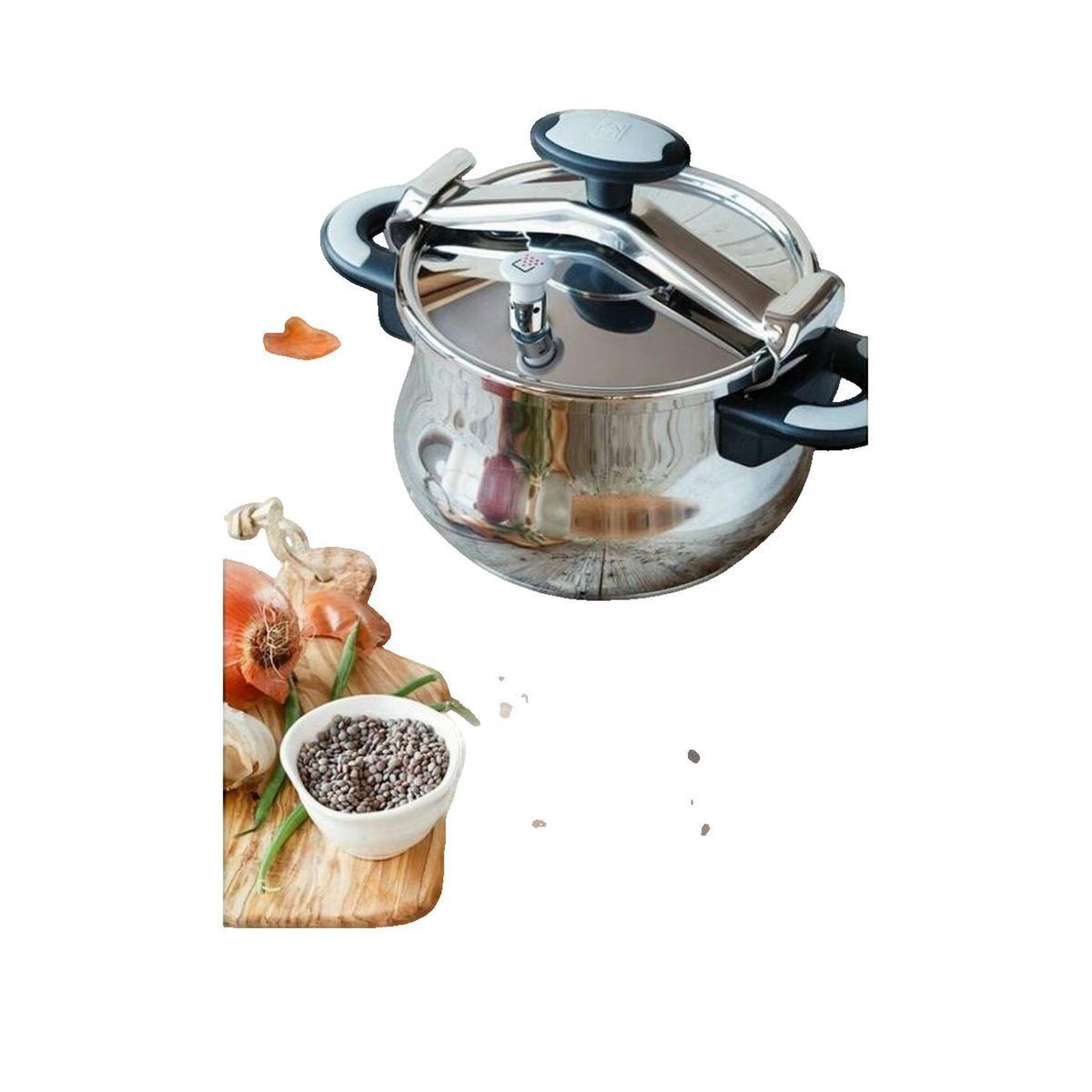 Voir la diapositive 2 : Ogo Olla à pression Isogona BRA New Star A185502 6 litres