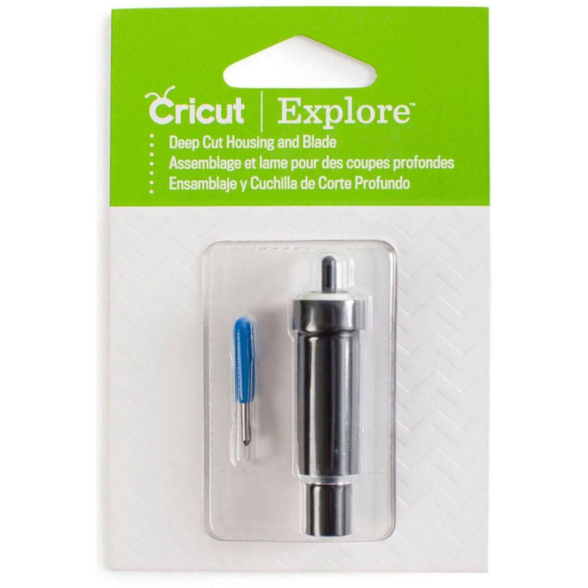 CRICUT Accessoire Lame coupe profonde + base