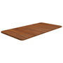 Voir la diapositive 1 : VIDAXL Comptoir de salle de bain Marron fonce 80x40x1,5 cm Bois traite
