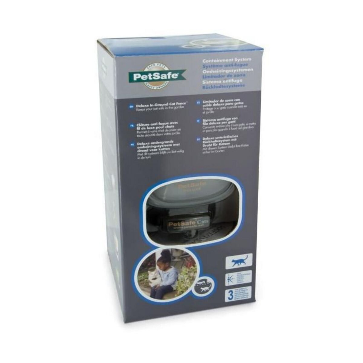 PETSAFE PETSAFE Cloture a fil special chat - collier a pile Deluxe In-Ground Cat Fence