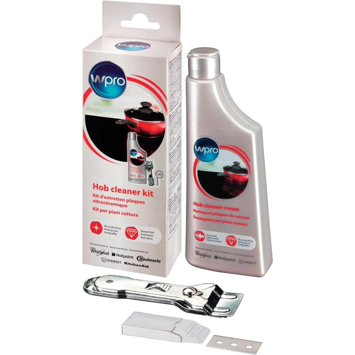 WPRO Kit nettoyant vitrocéramique - kvc015