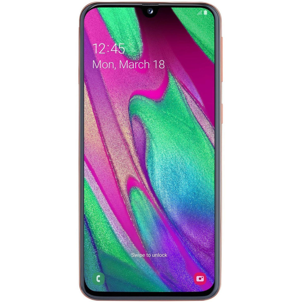 Samsung Galaxy A40 (Dual Sim) Reconditionné 64 Go - Grade A - Corail