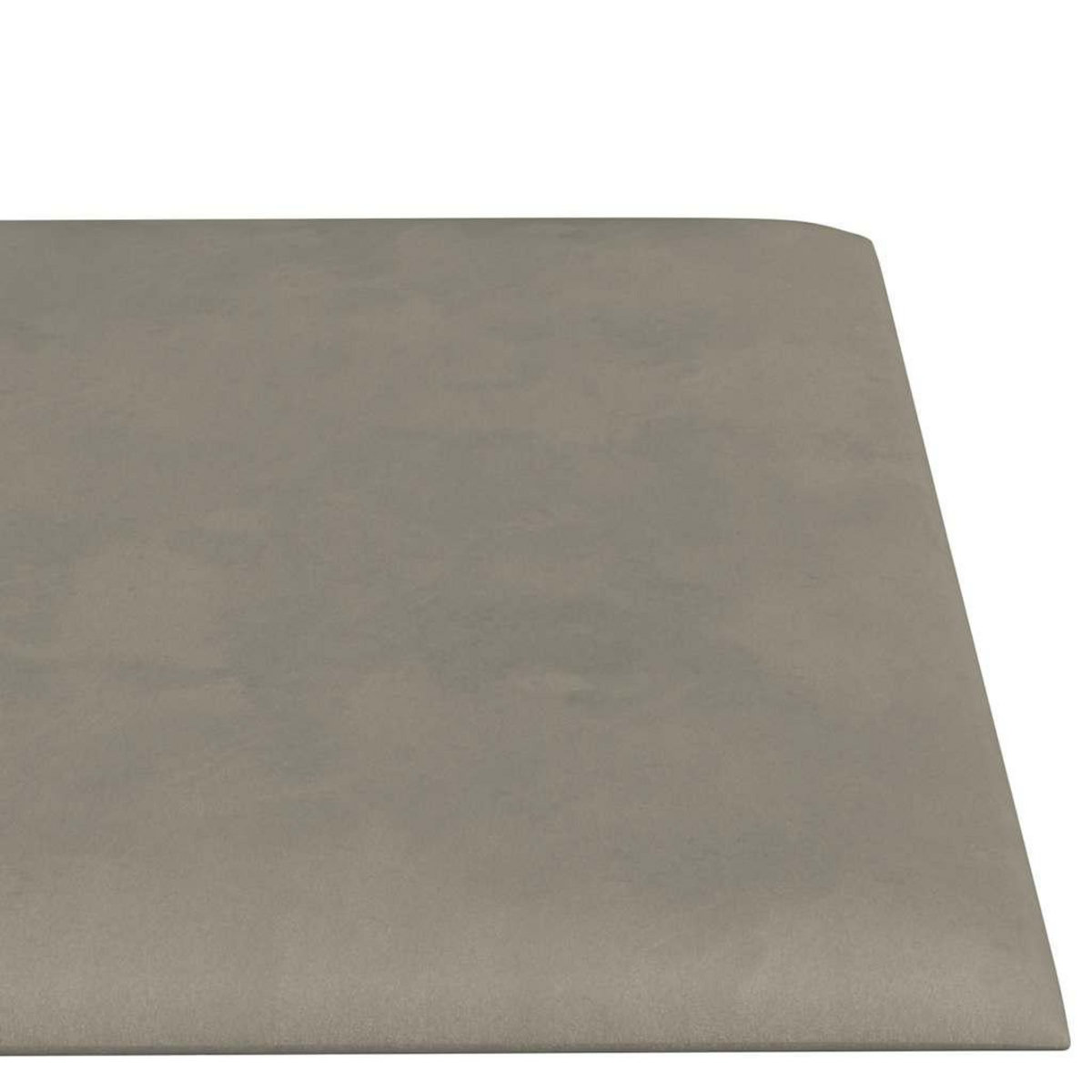 VIDAXL Panneaux muraux 12 pcs Gris clair 60x15 cm Velours 1,08 m^2