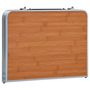 Voir la diapositive 4 : VIDAXL Table pliable de camping Marron Aluminium 60x40 cm