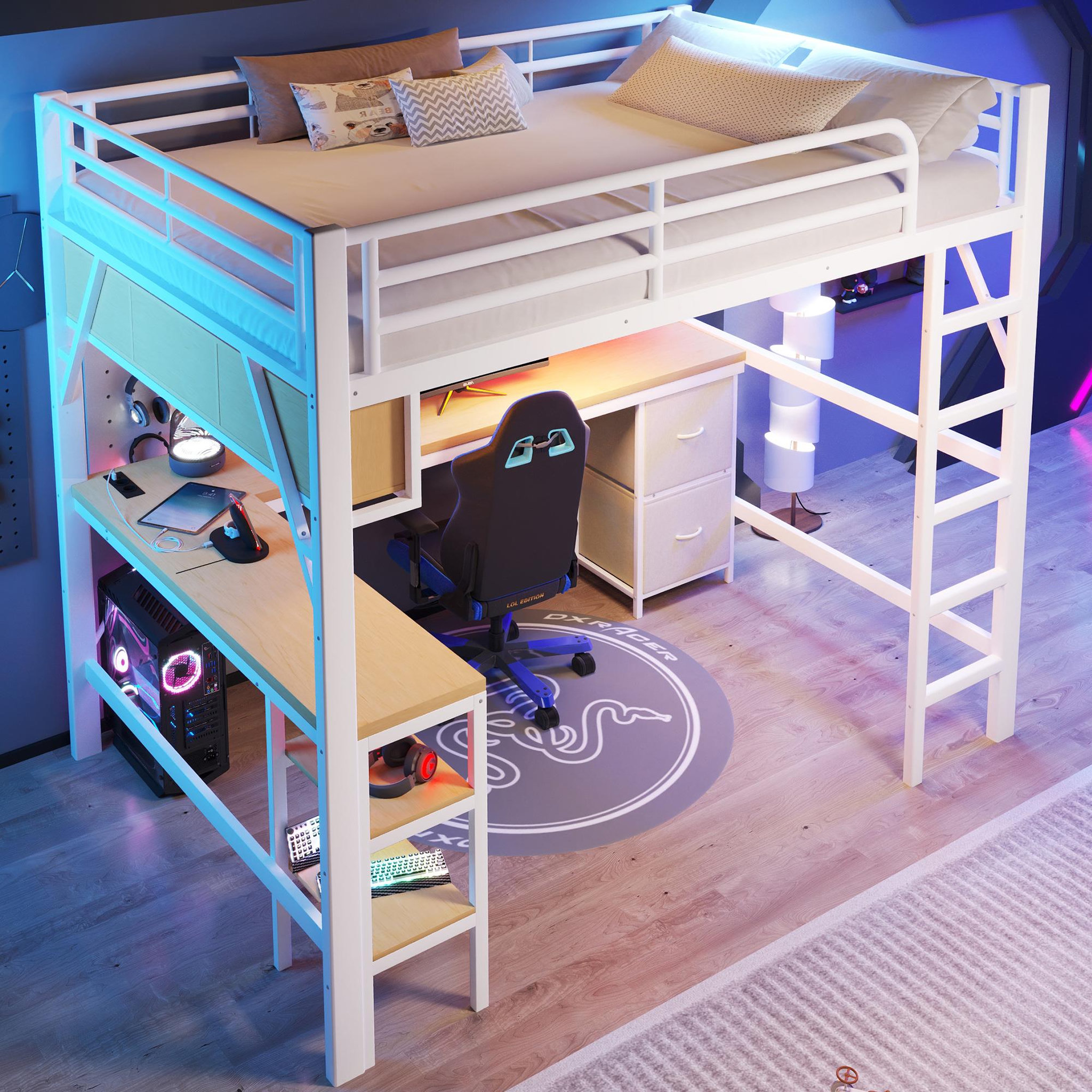 Voir la diapositive 5 : MERAX Lit mezzanine