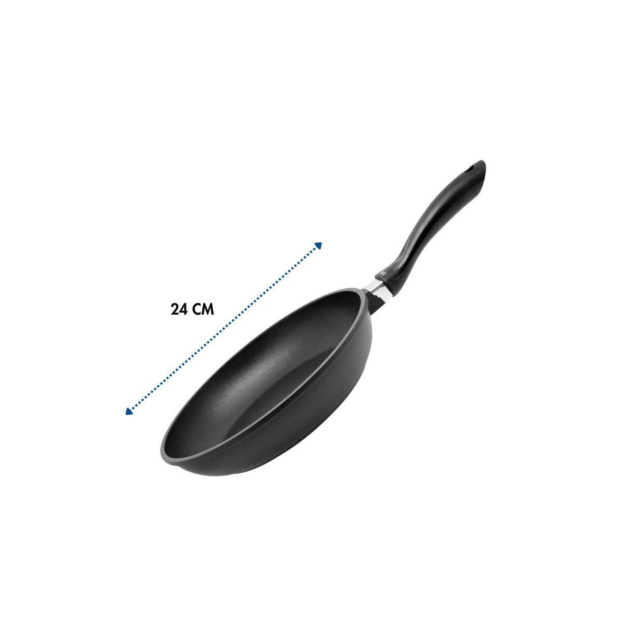 Voir la diapositive 3 : ELO Poêle à frire 24 cm sans pfas elo alucast