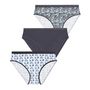 Voir la diapositive 6 : Athena Lot de 3 slips femme Ecopack Mode